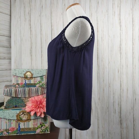 Pomelo crochet detail tank top sleeveless a38 - Picture 3 of 8